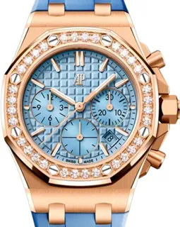 Audemars Piguet Royal Oak Offshore Lady 26231OR.ZZ.A085CA.01 Rose gold Blue