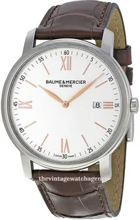 Baume & Mercier Classima M0A10144 42mm Stainless steel Silver