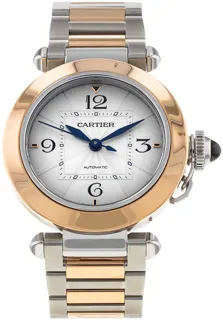 Cartier Pasha de Cartier W2PA0008 Stainless steel Silver