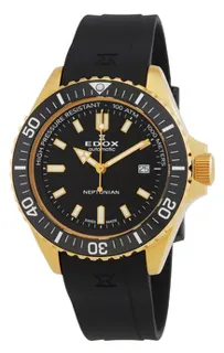 Edox Neptunian 80120 37JC NID Stainless steel Black