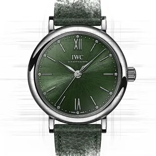 IWC Portofino IW3574-12 Stainless steel Green