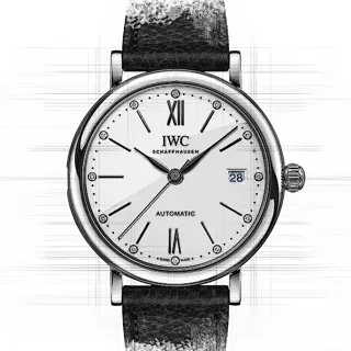 IWC Portofino IW458610 37mm Stainless steel White