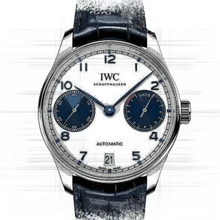 IWC Portugieser IW5007-15 Stainless steel White