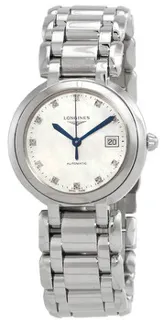 Longines PrimaLuna L8.113.4.87.6 Stainless steel White