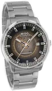 Mido Commander M0214071141100 Stainless steel Black