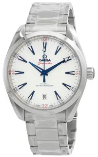 Omega Aqua Terra 522.10.41.21.04.001 Stainless steel White