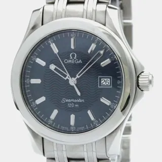 Omega Seamaster Stainless steel Blue