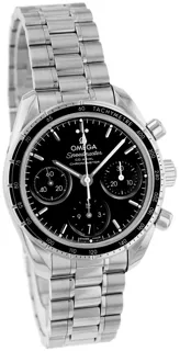 Omega Speedmaster 324.30.38.50.01.001 Stainless steel Black