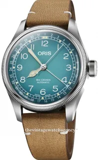 Oris Big Crown 01 754 7779 4065-Set (V755890) Stainless steel Blue