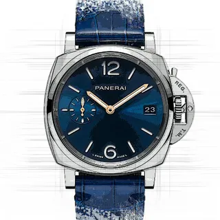 Panerai Luminor PAM 01179 Stainless steel Blue