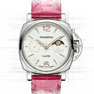 Panerai Luminor PAM 01180 Stainless steel White