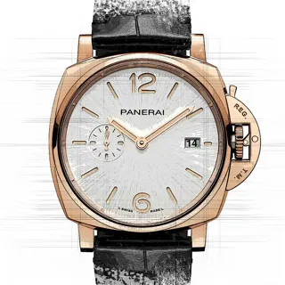 Panerai Luminor PAM 01336 Rose gold Weiß