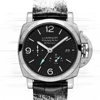 Panerai Luminor PAM 01360 Stainless steel Black