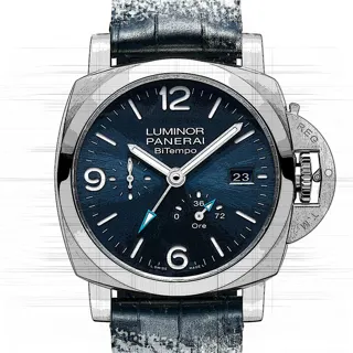 Panerai Luminor PAM 01361 Stainless steel Blue