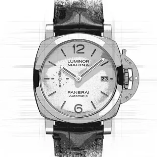 Panerai Luminor PAM01371 Stainless steel White