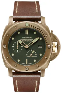 Panerai Submersible PAM 00507 Bronze and Titanium Green