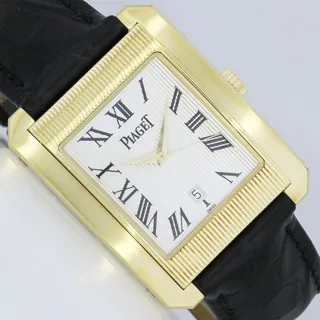 Piaget Protocole 26100 31mm Yellow gold Silver