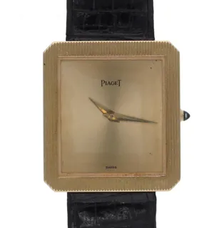 Piaget Protocole 9154 25mm Yellow gold Golden