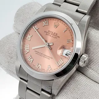 Rolex Datejust 31 78240 Stainless steel Salmon