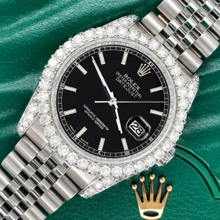 Rolex Datejust 36 116200 Stainless steel Black