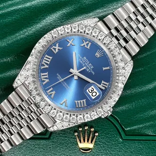 Rolex Datejust 41 126300 Stainless steel Blue