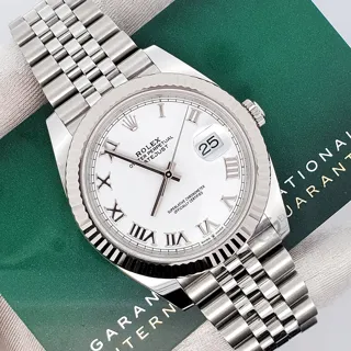 Rolex Datejust 41 126334 Stainless steel White