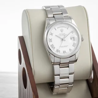 Rolex Day-Date 36 118209 36mm White gold White