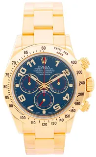 Rolex Daytona 116528 Yellow gold