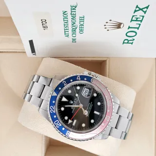 Rolex GMT-Master 16700 Stainless steel Black