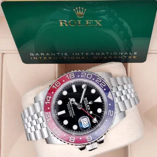 Rolex GMT-Master II 126710BLRO Stainless steel Black