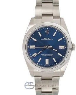 Rolex Oyster Perpetual 41 124300 Stainless steel Blue