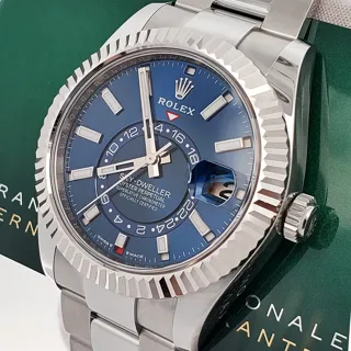 Rolex Sky-Dweller 336934 Stainless steel blue