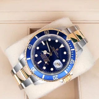 Rolex Submariner 16613 Stainless steel Blue