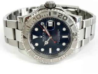 Rolex Yacht-Master 116622-0001 Platinum and Stainless steel Blue