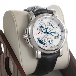 Ulysse Nardin Sonata 38060 White gold Silver