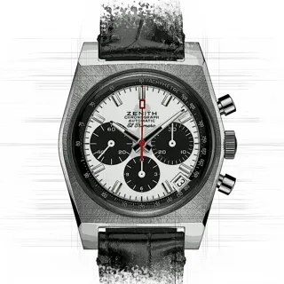 Zenith El Primero 03.A384.400/21.C815 Stainless steel White