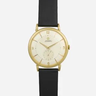 Omega 2618 18k yellow gold Silver