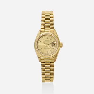 Rolex Lady-Datejust 69178 Yellow gold Golden