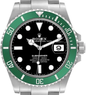 Rolex Submariner 126610LV Stainless steel Black