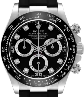 Rolex Daytona 116519 White gold Black