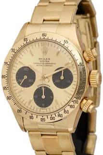 Rolex Daytona 6265 14k yellow gold champagne