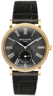 Patek Philippe Calatrava 3919J-016 Yellow gold Gray