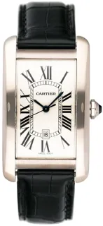 Cartier Tank W2603256 18k white gold and Diamond White