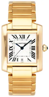 Cartier Tank Louis Cartier W50001R2 Yellow gold Silver