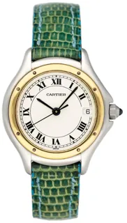 Cartier Cougar W350058A 26mm Stainless steel White