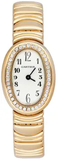 Cartier Baignoire Mini WB5047D8 Yellow gold White