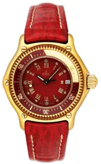 Ebel Discovery 325 31mm Yellow gold Red