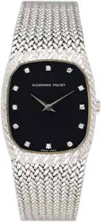 Audemars Piguet Vintage 4126 White gold Black