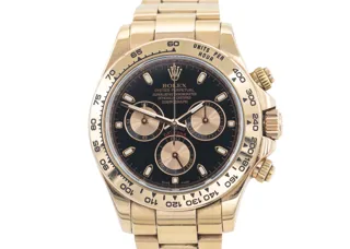 Rolex Daytona 116505 40mm Everose gold Black