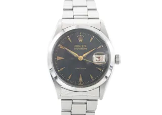 Rolex Oyster Precision Stainless steel Black